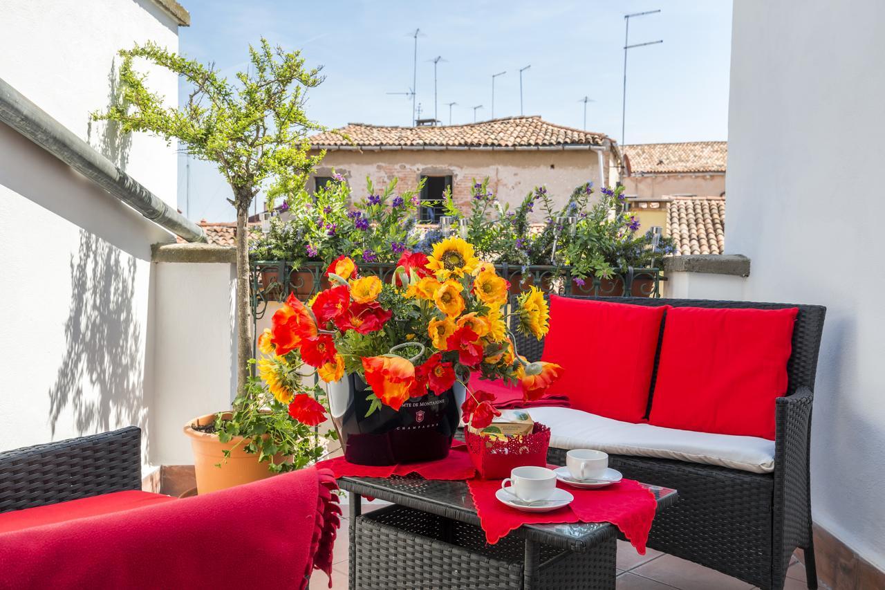 Elegant Terrace Apartment Near Piazza San Marco Last Floor No Lift Венеція Екстер'єр фото